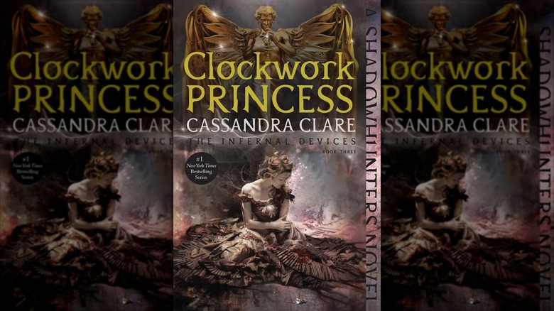The front cover of Clockwork Princess by Cassandra Clare