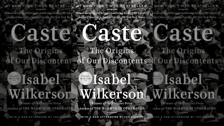 The front cover of Caste: The Origins of Our Discontents by Isabel Wilkerson
