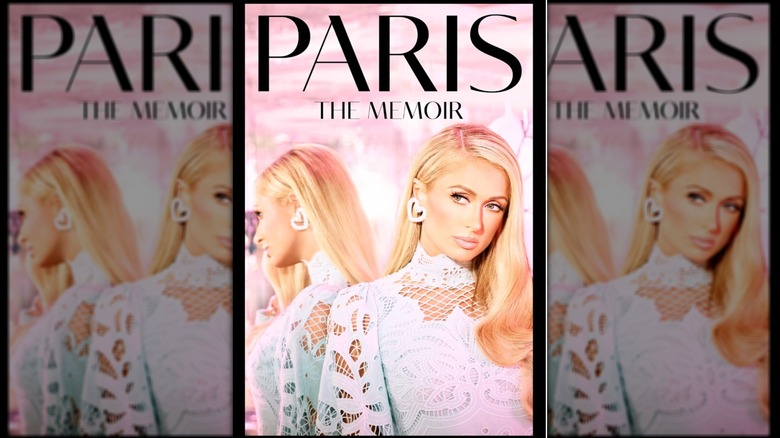 Cover of Paris Hilton's memoir Paris: The Memoir