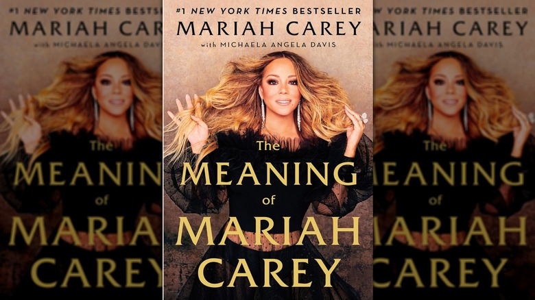 Cover of Mariah Carey's memoir The Meaning of Mariah