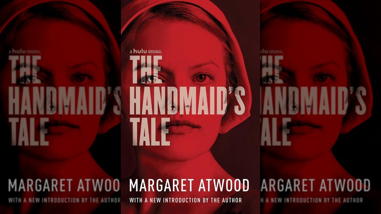 The cover of The Handmaid's Tale by Margaret Atwood