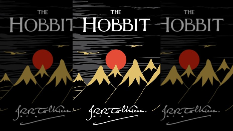 The cover of The Hobbit by J.R.R. Tolkien