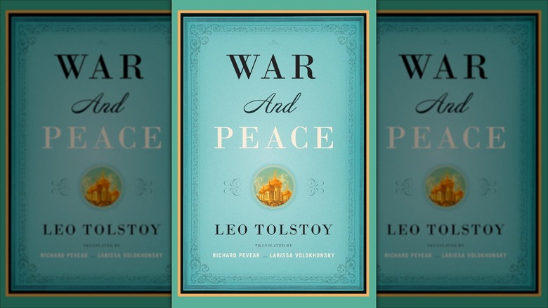 The cover of War and Peace by Leo Tolstoy