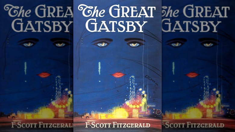 The cover of The Great Gatsby by F. Scott Fitzgerald