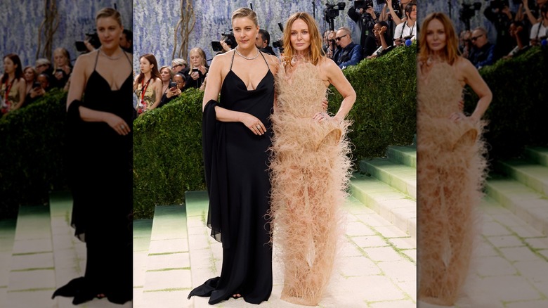 Greta Gerwig and Stella McCartney on the 2026 Met Gala red carpet