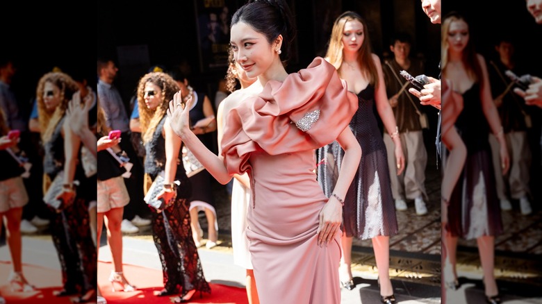 Yanni Dai during Day Two of Paris Fashion Week - Haute Couture Fall/Winter 2026/2027 on July 7, 2026