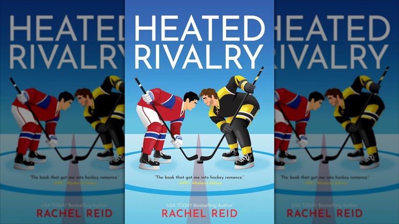 The cover of Heated Rivalry by Rachel Reid