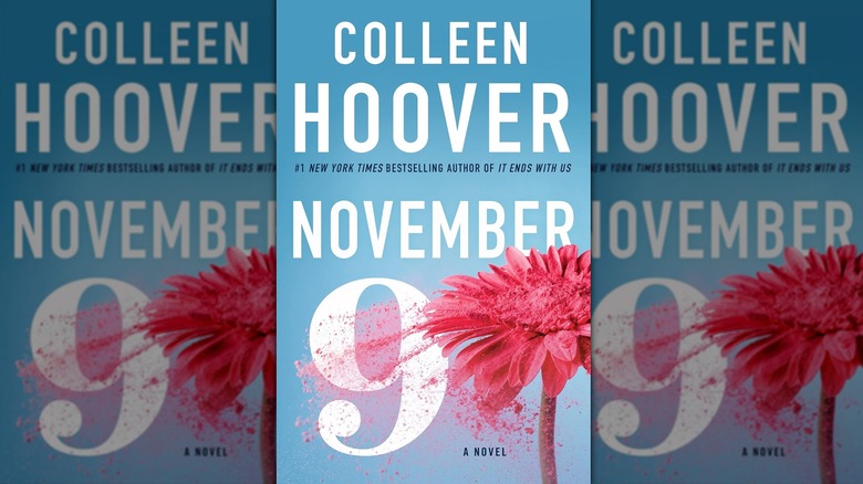 The cover of November 9 by Colleen Hoover