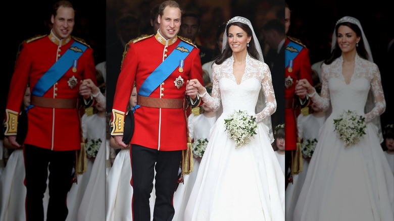 Prince William and Kate Middleton smiling