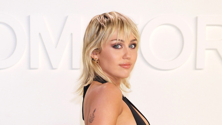 Miley Cyrus at red carpet event