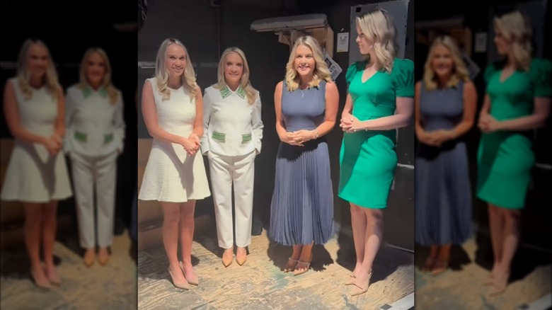 Dana Perino, Karoline Leavitt, Kate DePetro, Kieghan Nangle