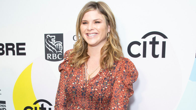 Jenna Bush Hager smiling on the red carpet