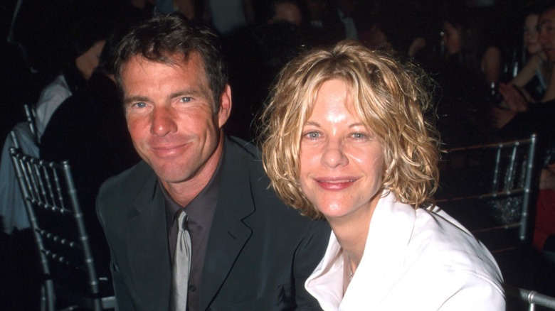 Dennis Quaid and Meg Ryan in 2000