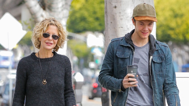 Meg Ryan out with Jack Quaid in 2016