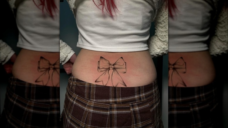 bow tramp stamp