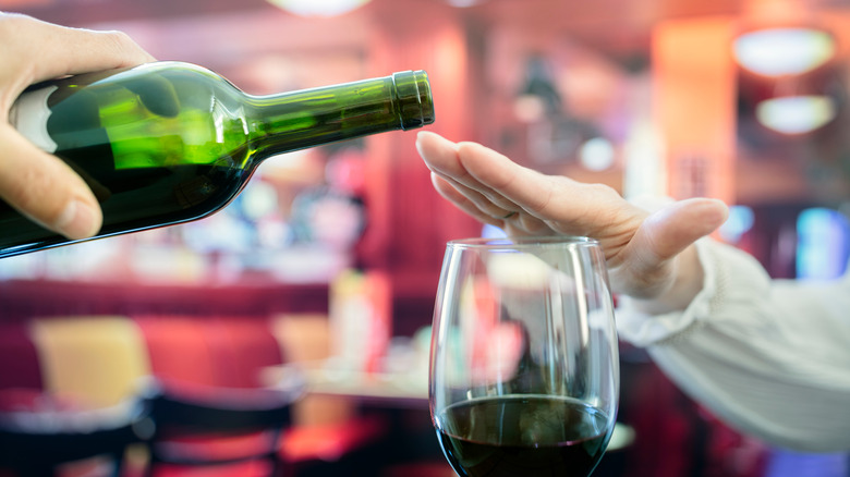 Declining wine