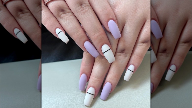 The Floating French Manicure Is Our Favorite Modern Nail Look For 2024