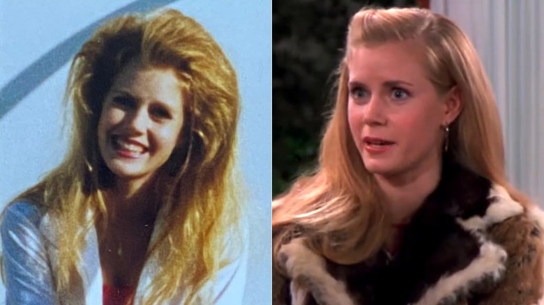 Amy Adams smiling on the set of "Drop Dead Gorgeous" and during a guest appearance on "That '70s Show"