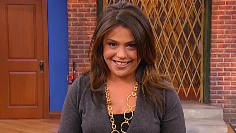 Rachael Ray on the first episode of Rachael Ray