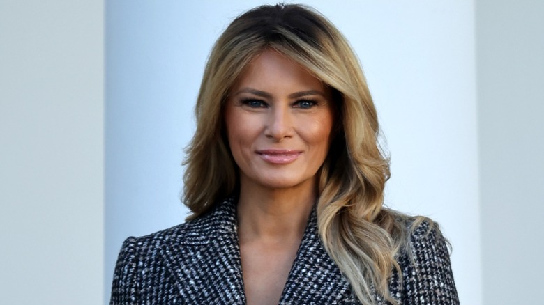 Melania Trump smiling