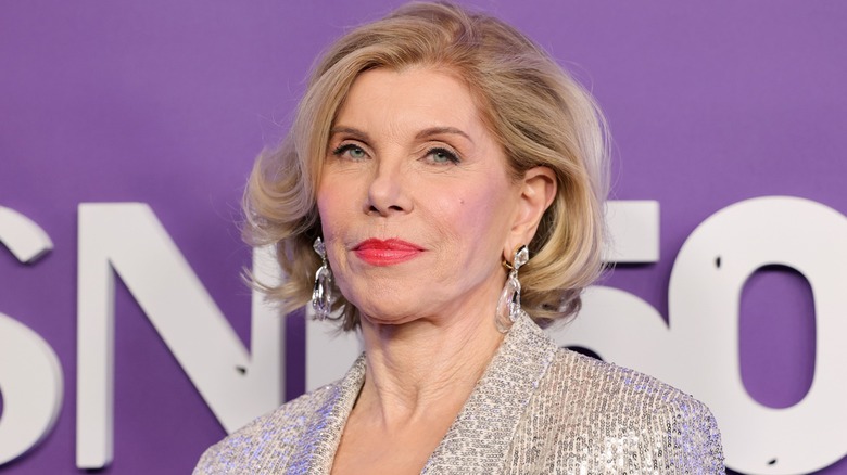Christine Baranski on the red carpet