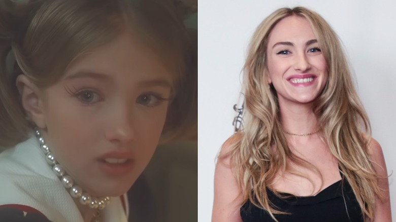 Landry Allbright in How The Grinch Stole Christmas and in 2018, side by side photos