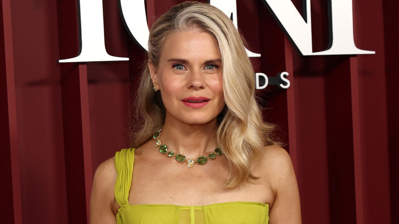 Celia Keenan-Bolger on the red carpet with blond hair