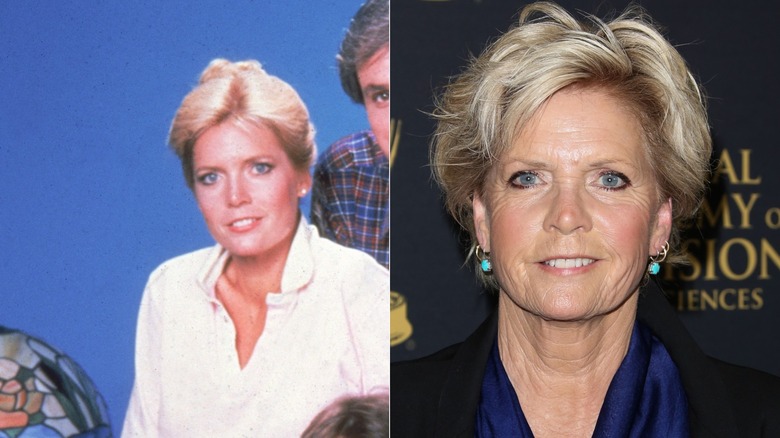 Promotional photo of "Family Ties" and Meredith Baxter attending the 2015 Emmy Awards