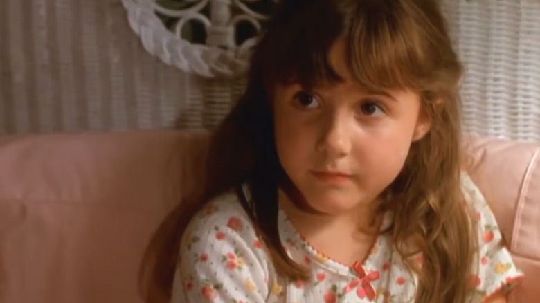 Emily Roeske as a child on Halloweentown