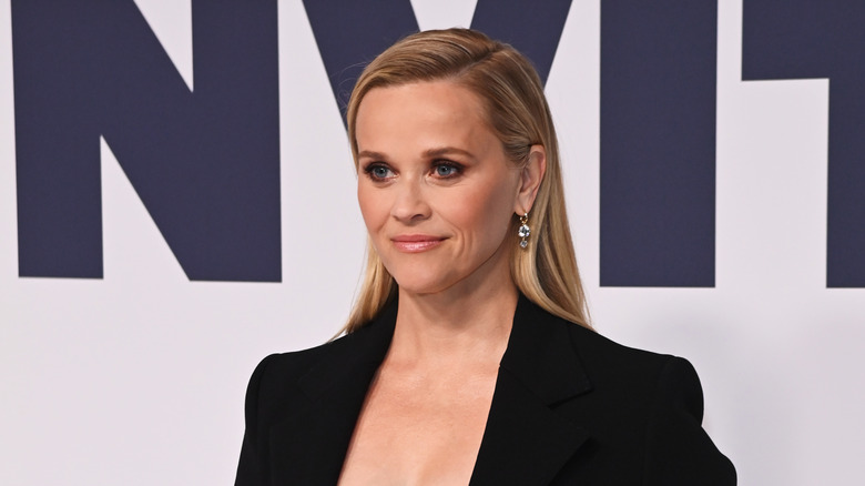 Reese Witherspoon attends the "You're Cordially Invited" screening in London