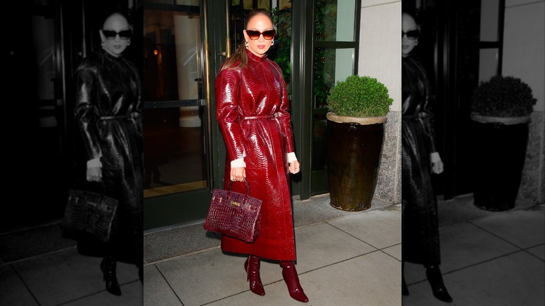 Jennifer Lopez pictured in New York City in 2026