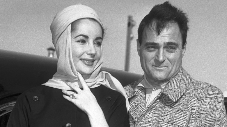 Elizabeth Taylor with Mike Todd
