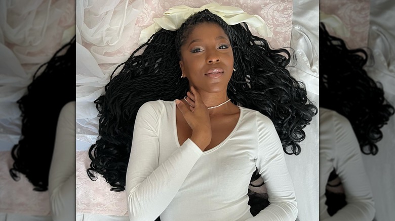 Model on Instagram 