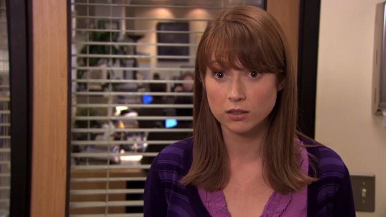 Ellie Kemper as Erin Hannon in The Office