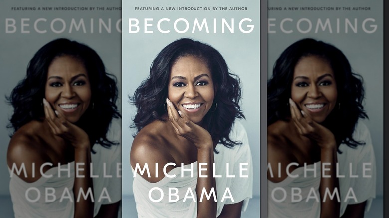 The front cover of Becoming by Michelle Obama