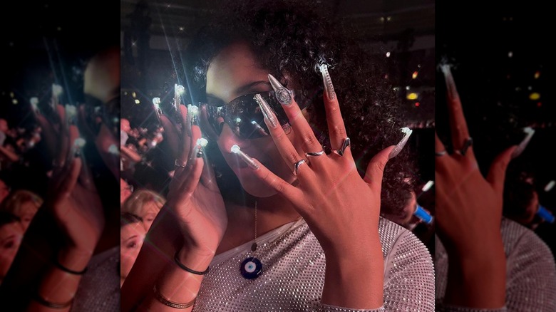 Beyonce inspired nails