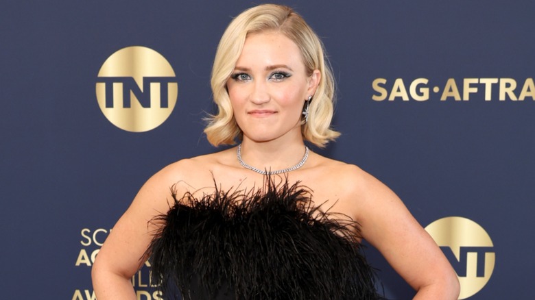 Emily Osment on the red carpet in 2022
