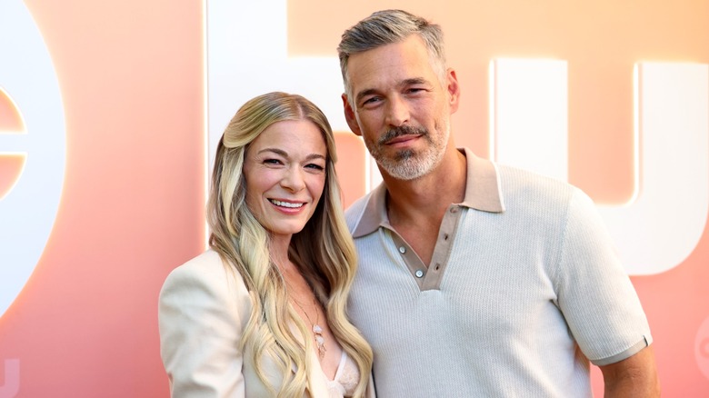 LeAnn Rimes and Eddie Cibrian on the red carpet together