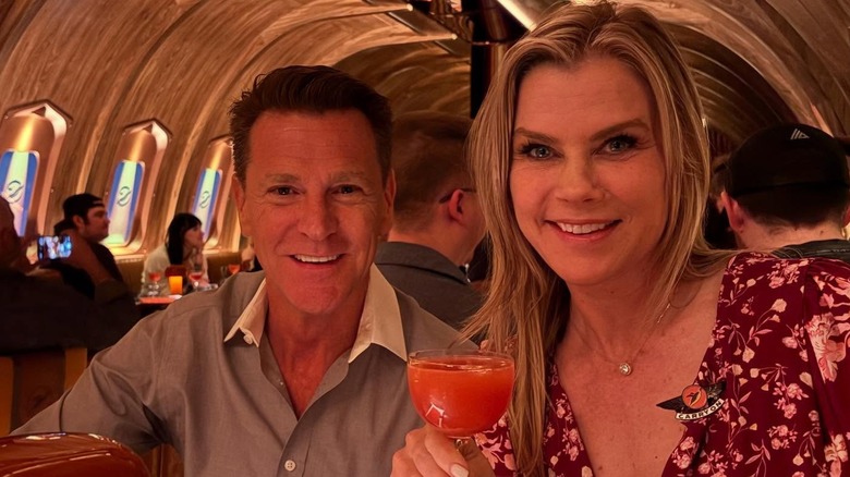 Alison Sweeney with her husband Dave Sanov