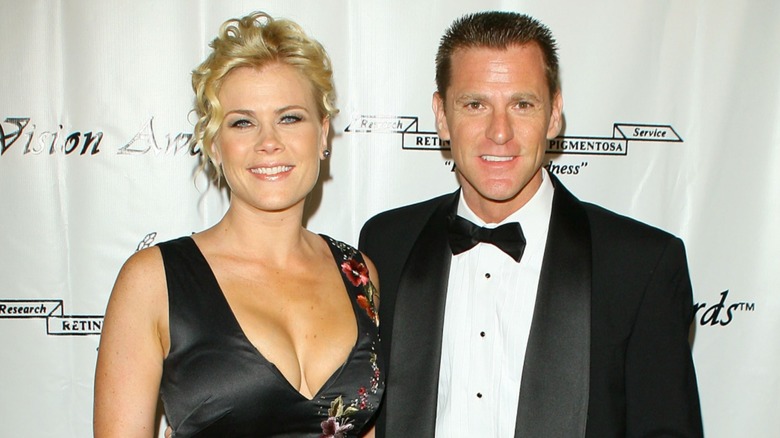 Alison Sweeney on the red carpet with Dave Sanov