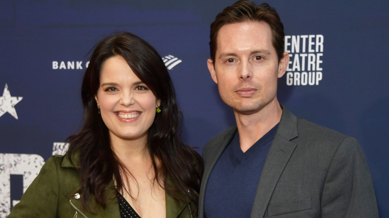 Kimberly J. Brown and Daniel Kountz at an event