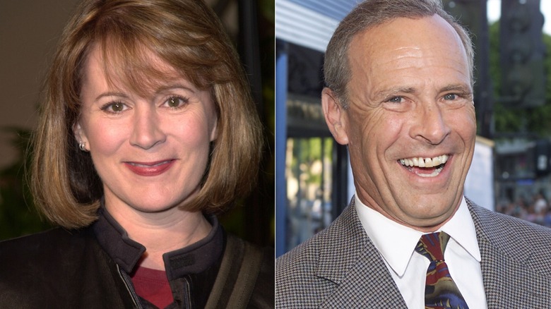 Split image of Patricia Richardson and Ray Baker