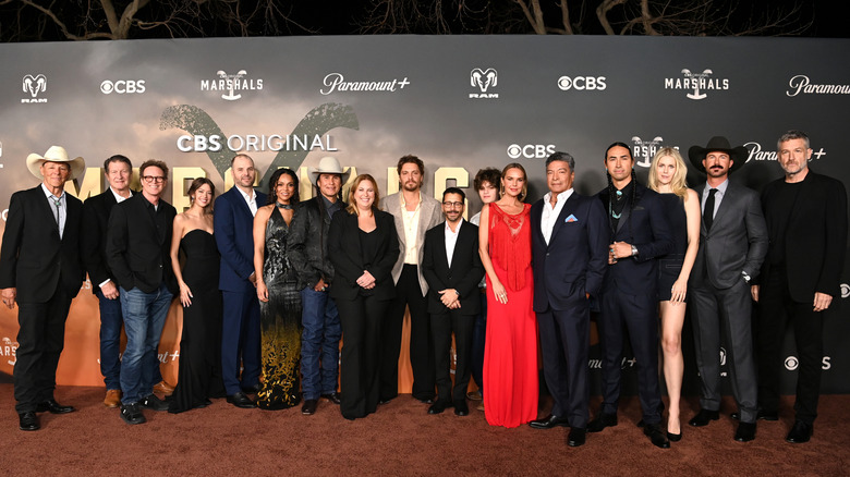 The cast of "Marshals" at their premiere