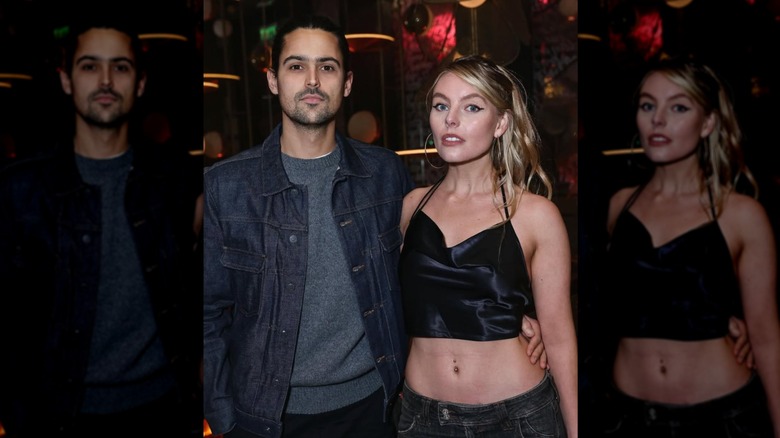 Nell Hudson and her husband in a club