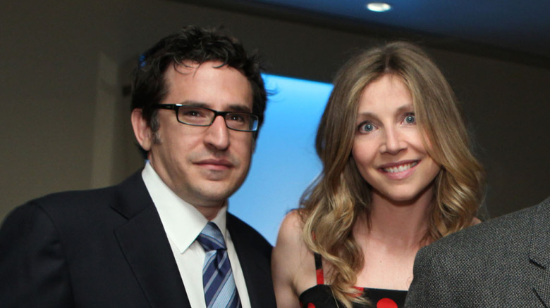 Sarah Chalke and Jamie Afifi