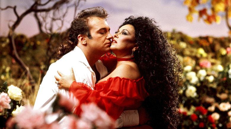 Roseanne Barr and Tom Arnold