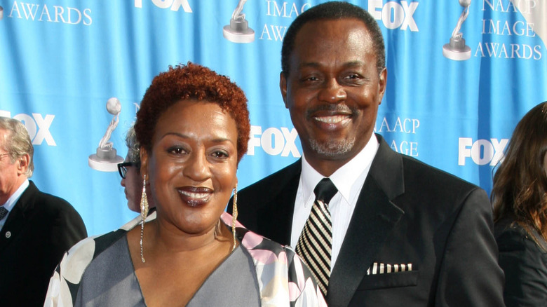 CCH Pounder and her husband Boubacar Koné