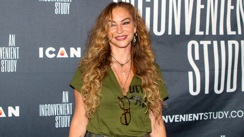 Drea de Matteo smiling