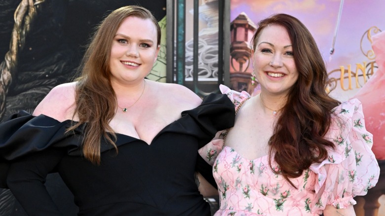 Bronwyn James and Katherine-Alice James together on the red carpet