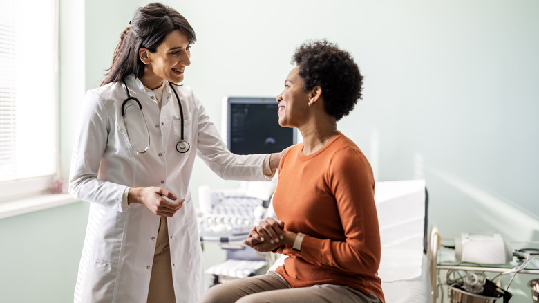 Doctor and patient